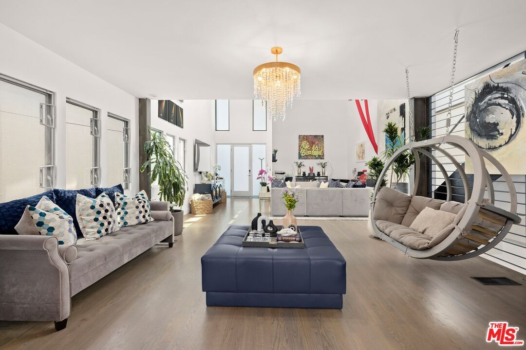 Chandelier, Interior, Living room, Wood Texture Flooring