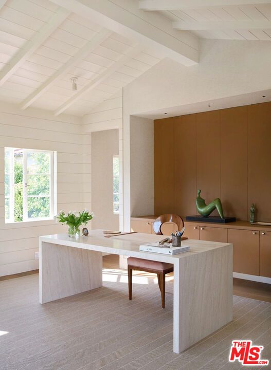 Home Office, Interior, Recessed Lighting