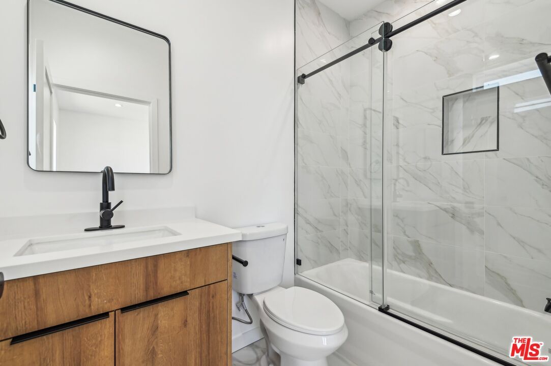 Bathroom, Glass Shower, Interior, Marble Walls, Recessed Lighting