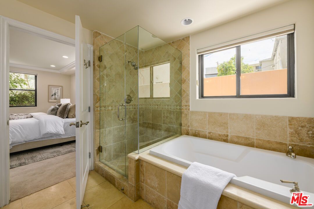 Bathroom, Bedroom, Glass Shower, Interior, Recessed Lighting