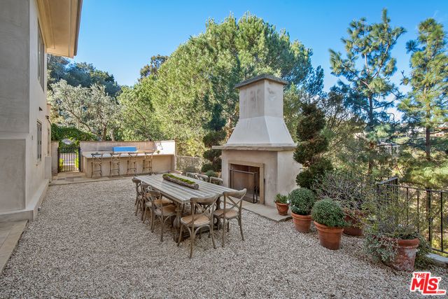 Backyard, Exterior, Fireplace
