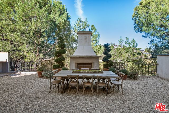 Backyard, Exterior, Fireplace