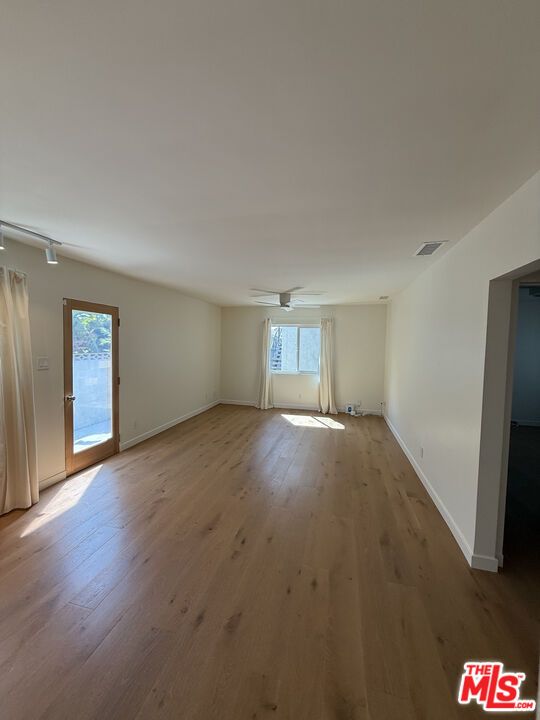 Empty room, Interior, Wood Texture Flooring
