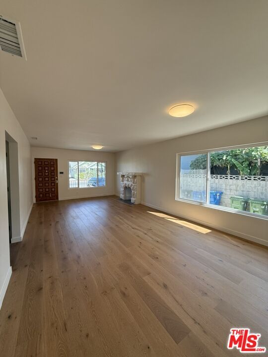 Empty room, Interior, Wood Texture Flooring