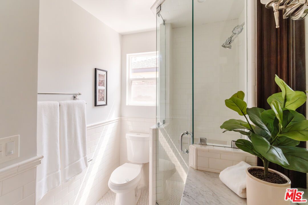 Bathroom, Glass Shower, Interior, Marble