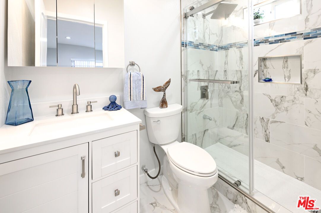 Bathroom, Glass Shower, Interior, Marble, Marble Walls