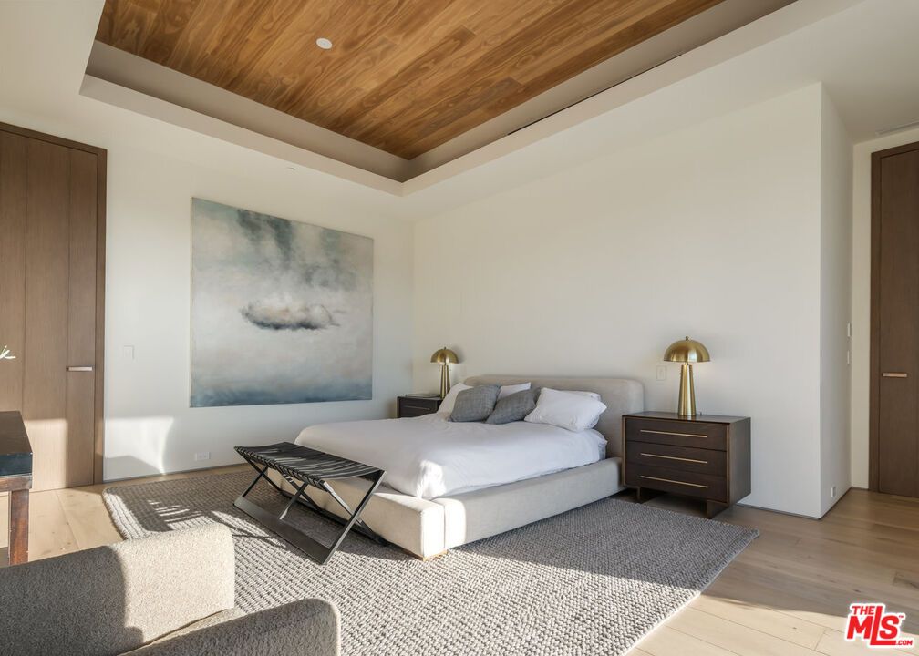 Bedroom, Interior, Wooden Ceilings, Wood Texture Flooring
