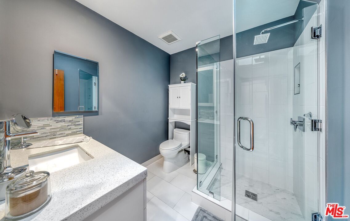 Bathroom, Glass Shower, Interior, Marble