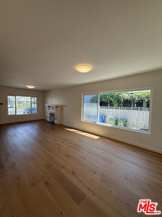 Empty room, Interior, Wood Texture Flooring