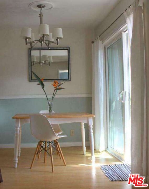Chandelier, Home Office, Interior, Wood Texture Flooring