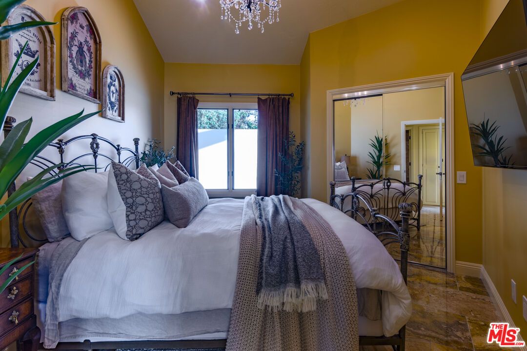 Bedroom, Chandelier, Dining room, Interior
