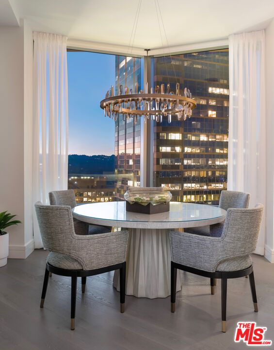 Dining room, Interior, Pendant Lights
