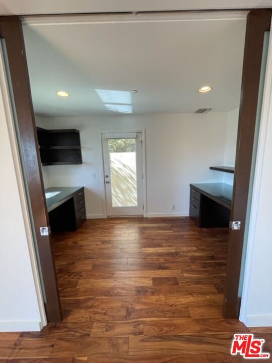 Bathroom, Interior, Recessed Lighting, Wood Texture Flooring
