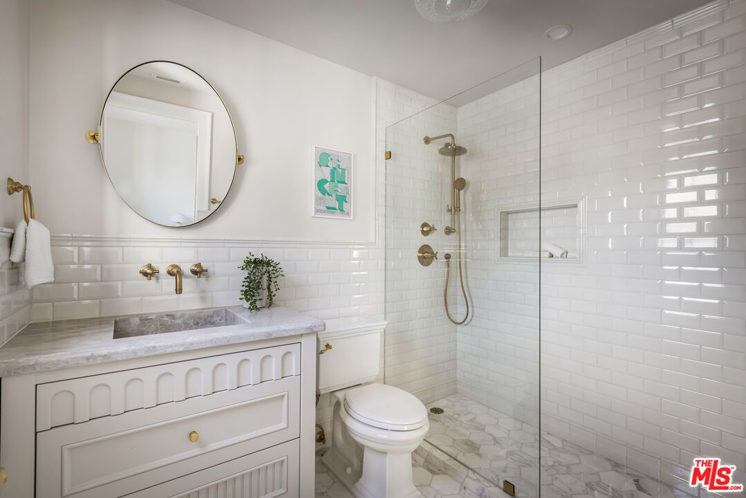 Bathroom, Glass Shower, Interior