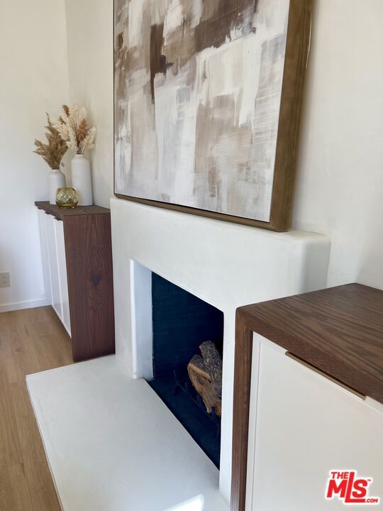 Fireplace, Interior, Wood Texture Flooring