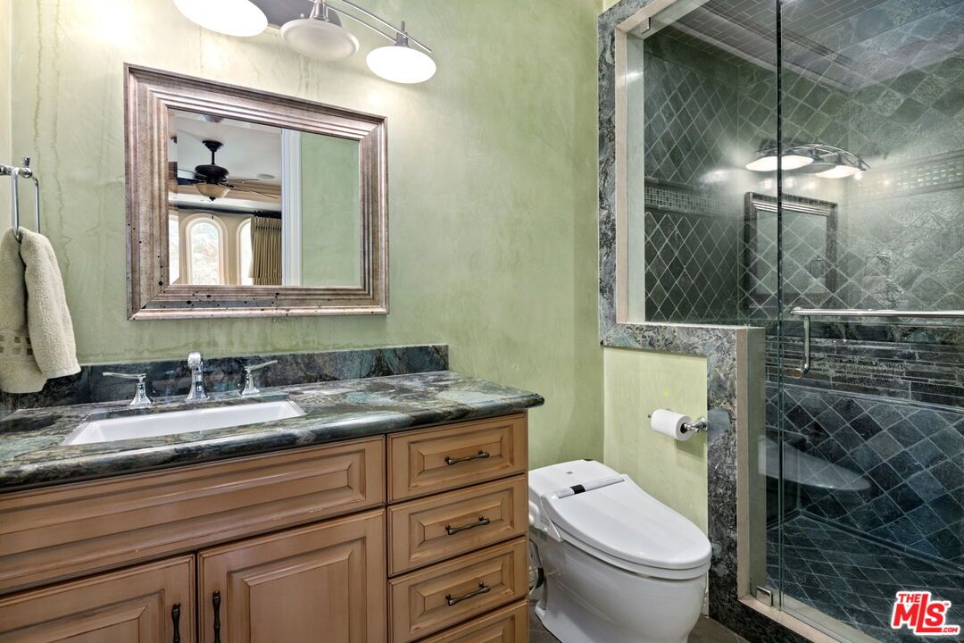 Bathroom, Glass Shower, Interior