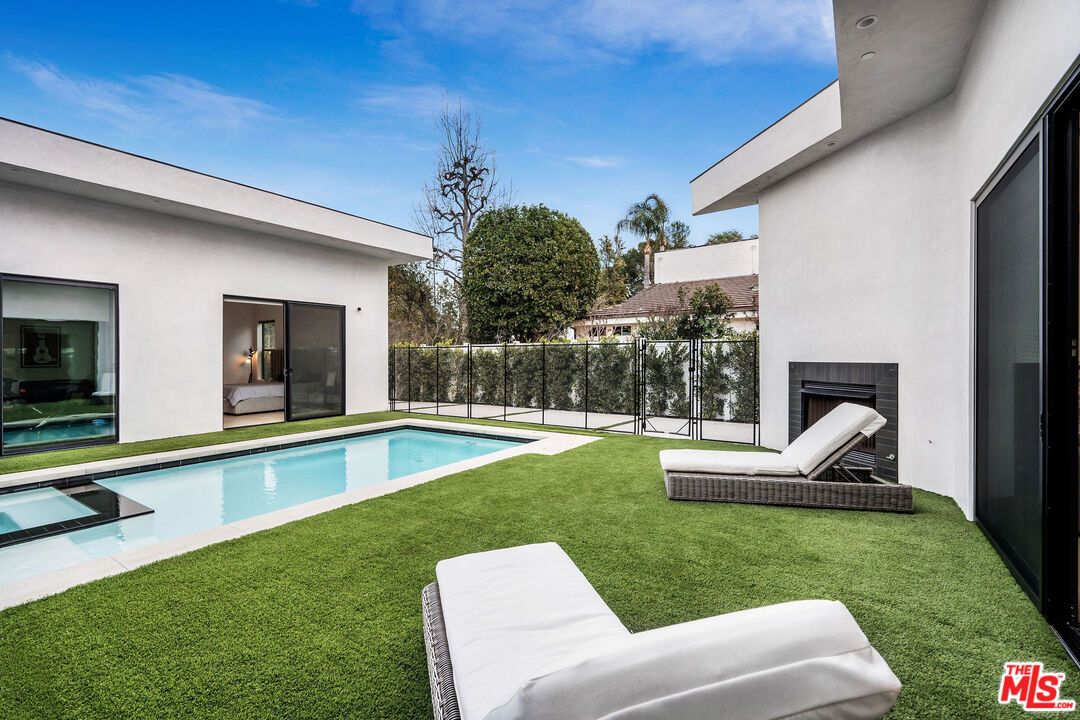 Backyard, Exterior, Fireplace, Pool