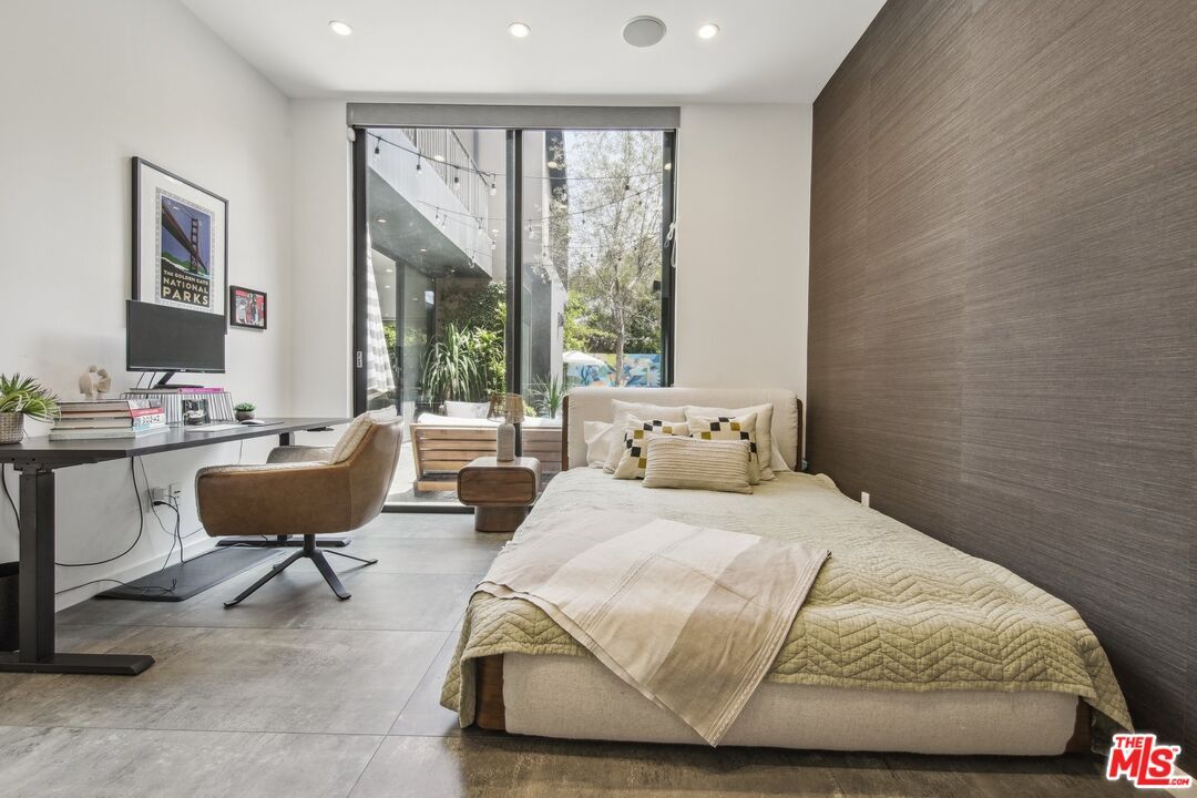 Bedroom, Home Office, Interior, Recessed Lighting