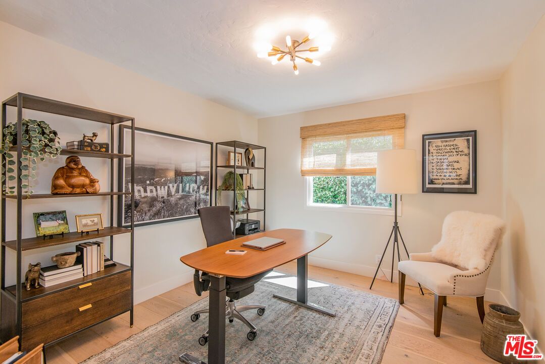 Home Office, Interior, Wood Texture Flooring