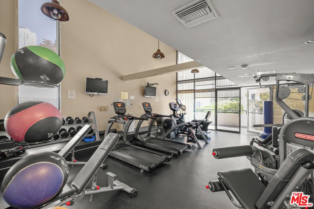 Fitness Equipment, Gym, Interior