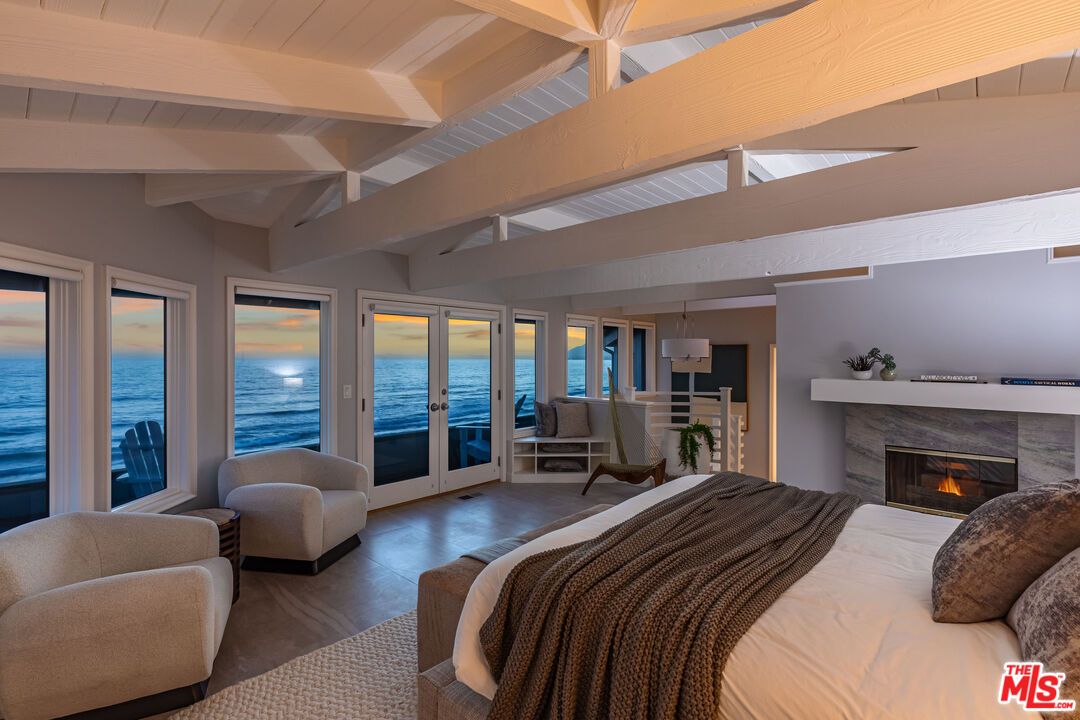 Bedroom, Fireplace, Interior, Water
