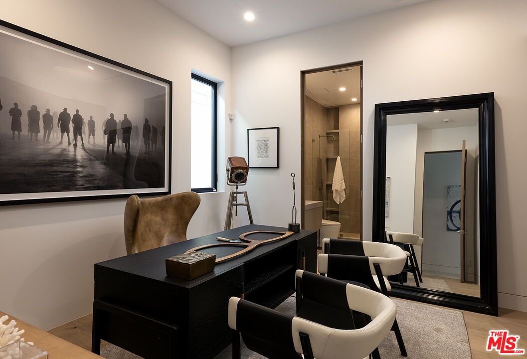 Home Office, Interior, Recessed Lighting