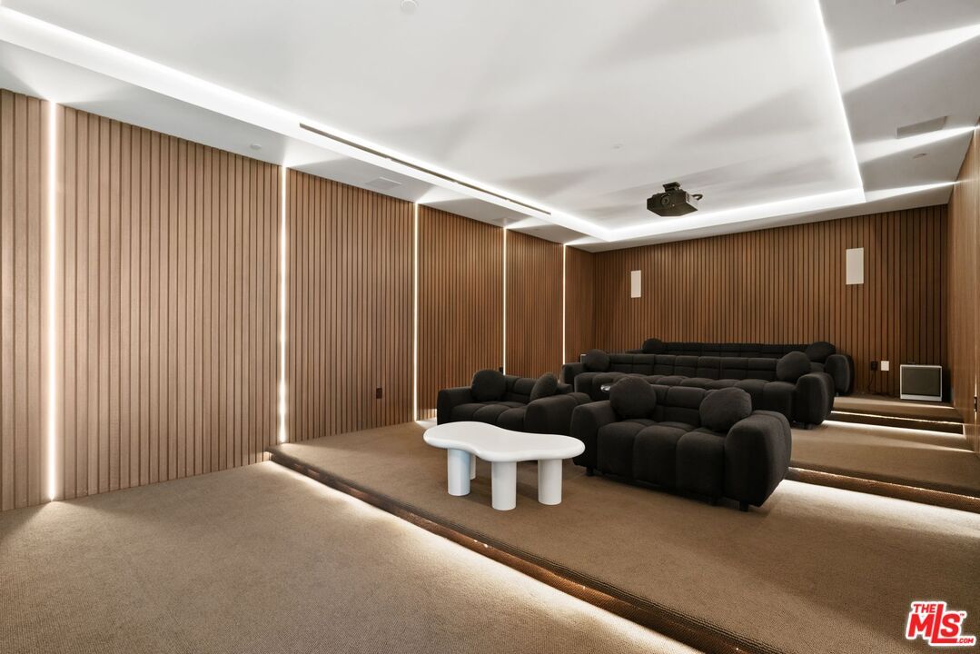Interior, Recessed Lighting, Theatre Room