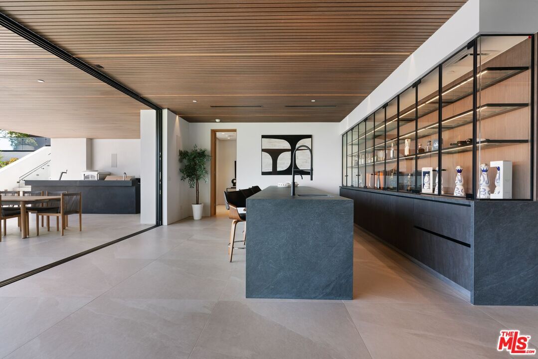 Home Office, Interior, Recessed Lighting, Wooden Ceilings