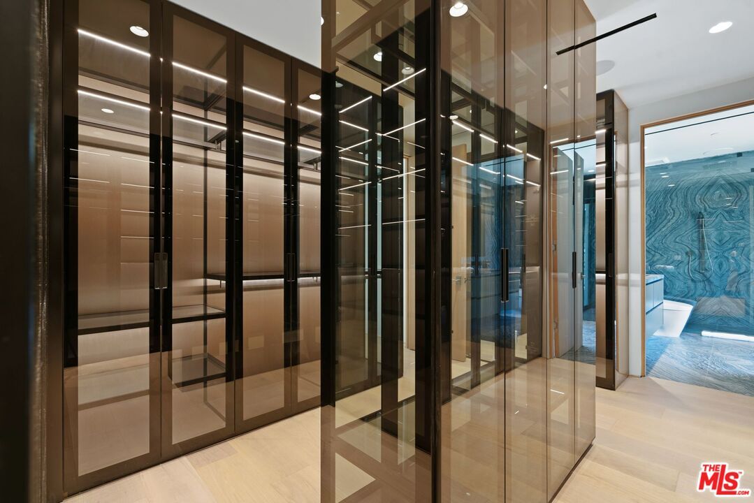 Interior, Recessed Lighting, Walk-in Closets, Wood Texture Flooring