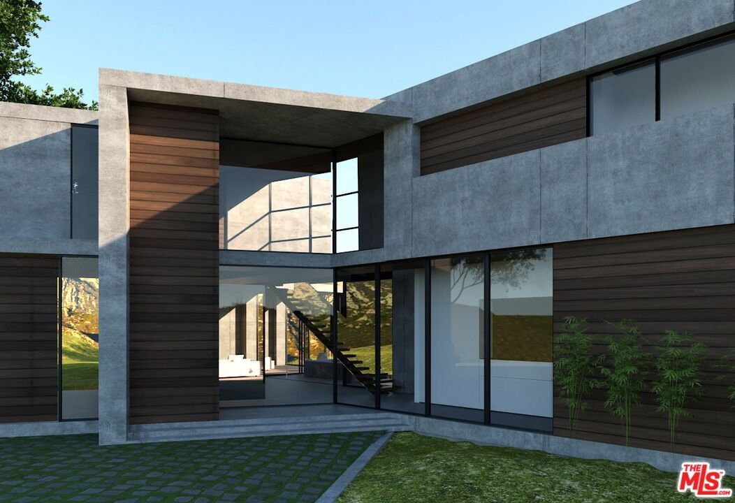 Backyard, Exterior, Facade, Modern