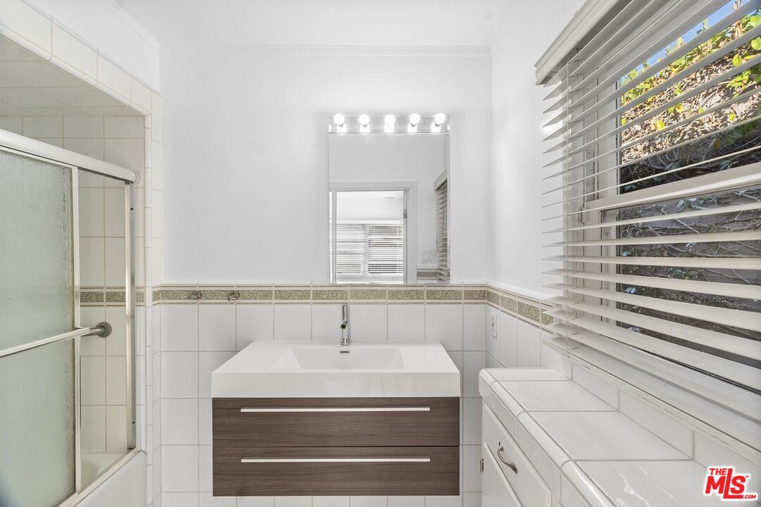 Bathroom, Glass Shower, Interior, Tile Countertops