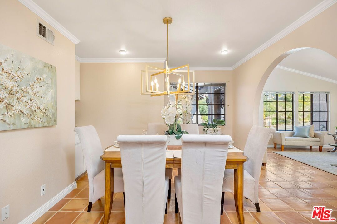 Dining room, Interior, Living room, Pendant Lights, Recessed Lighting