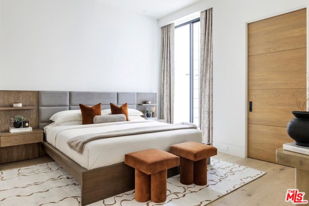 Bedroom, Interior, Wood Texture Flooring, Wooden Walls