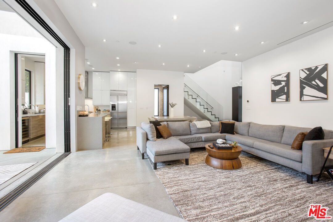 Interior, Kitchen, Living room, Recessed Lighting