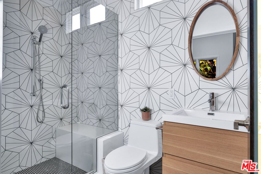 Bathroom, Glass Shower, Interior