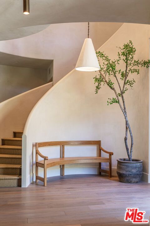 Interior, Pendant Lights, Wood Texture Flooring