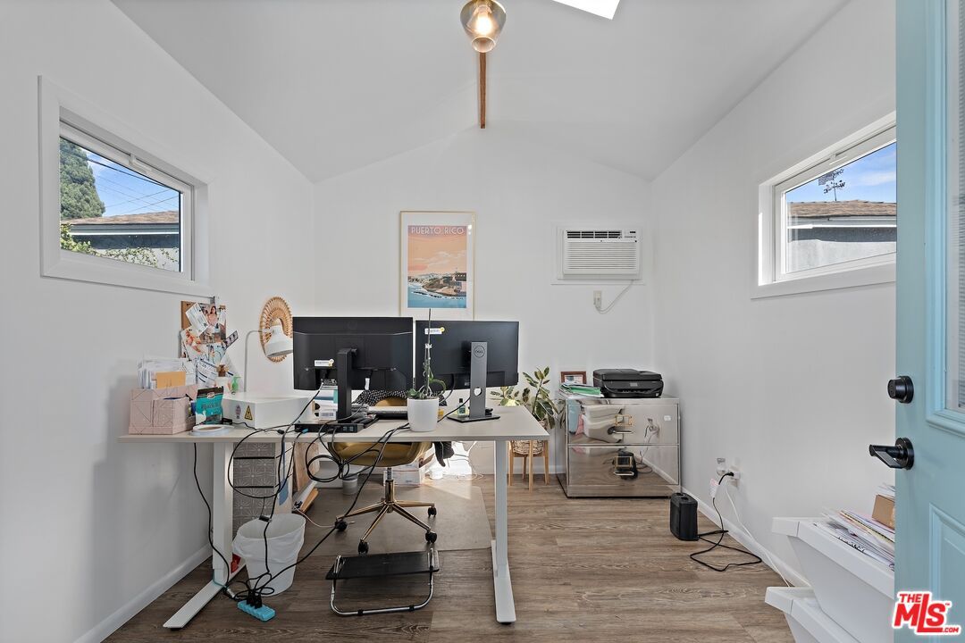 Home Office, Interior, Wood Texture Flooring