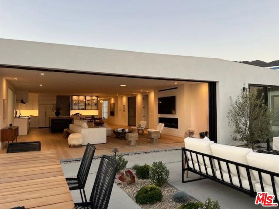 Exterior, Recessed Lighting, Wood Texture Flooring