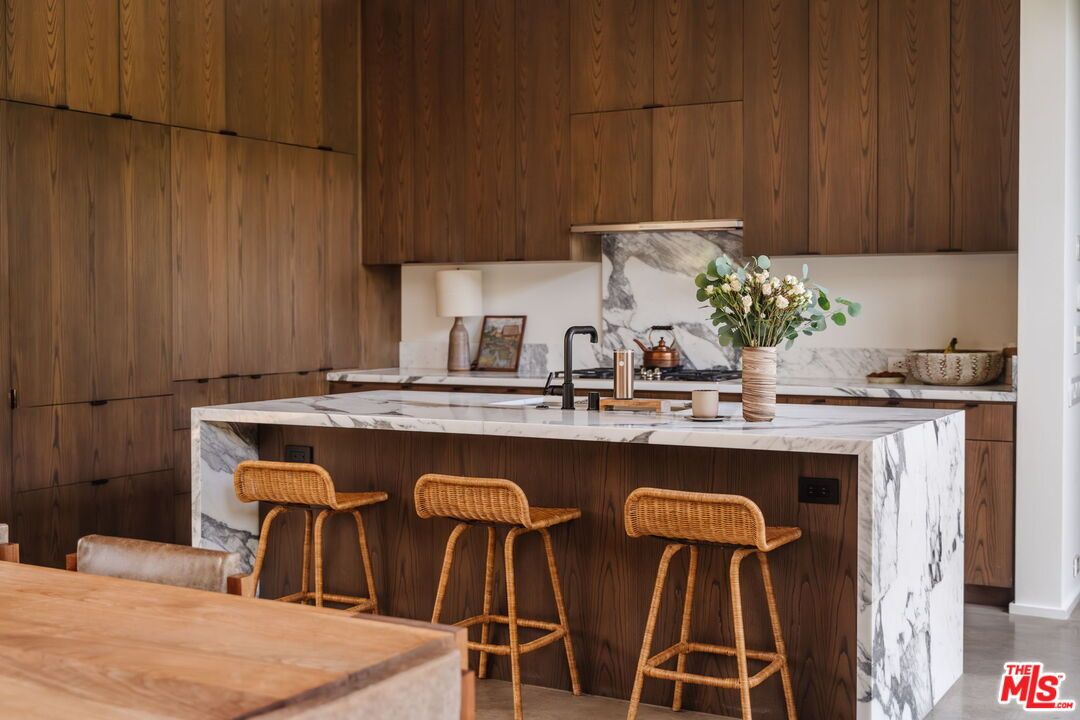 Interior, Kitchen, Marble Walls