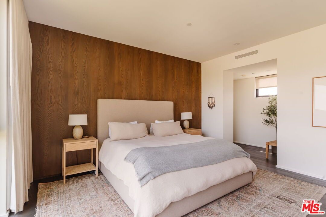 Bedroom, Interior, Wood Texture Flooring, Wooden Walls