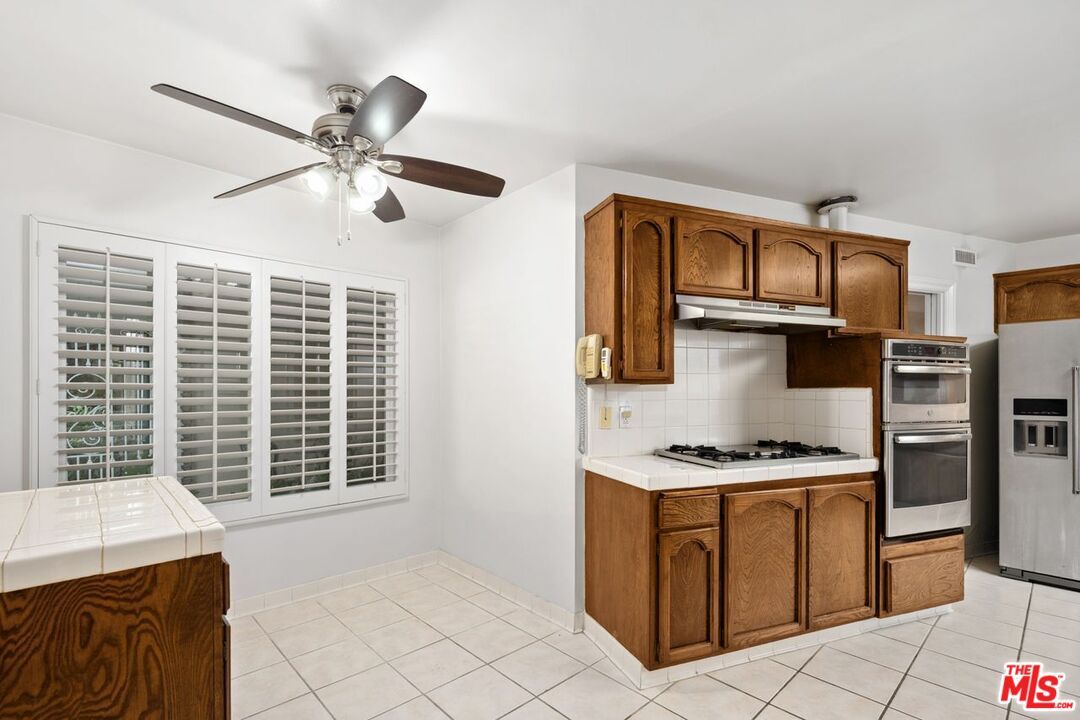 Interior, Kitchen, Stainless Steel Appliances, Tile Countertops