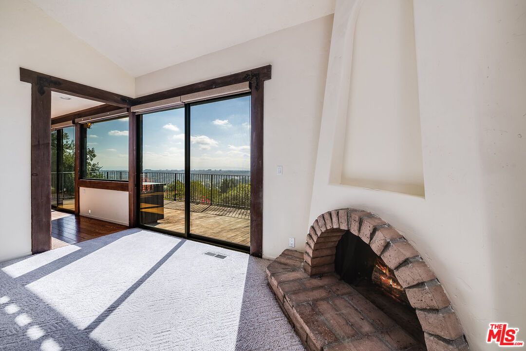 Fireplace, Interior, Wood Texture Flooring