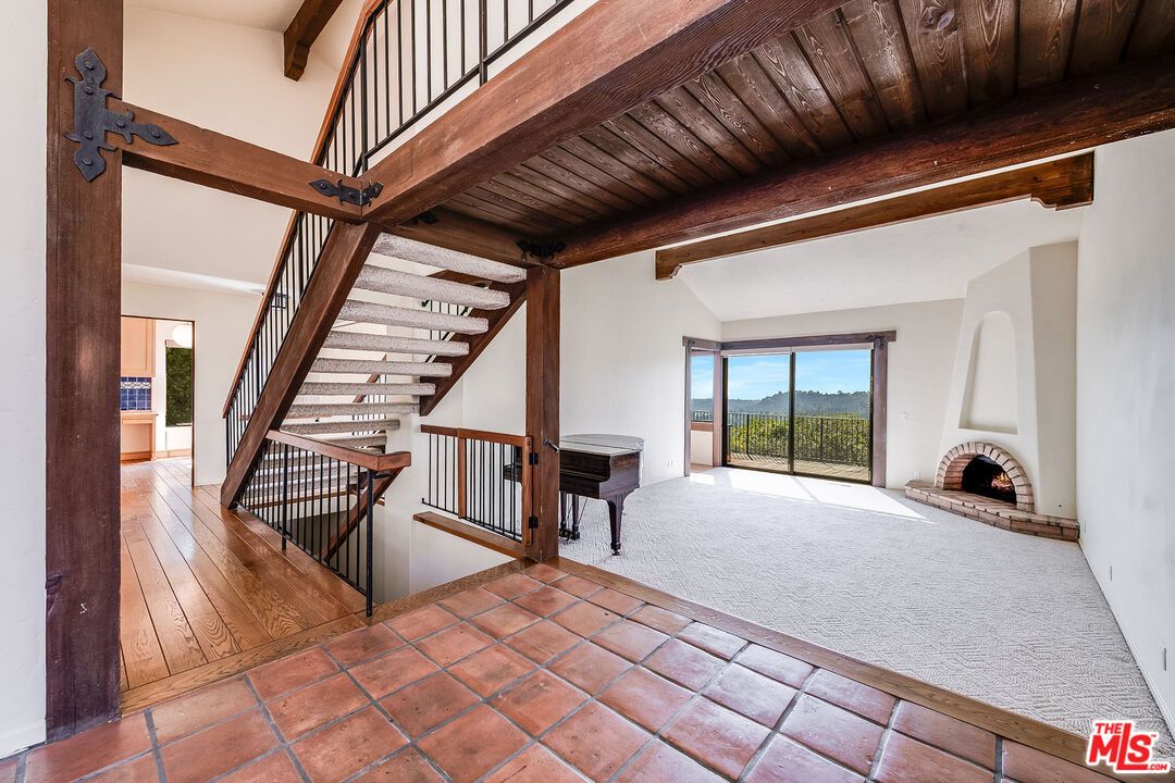 Fireplace, Interior, Wooden Beams, Wooden Ceilings, Wood Texture Flooring