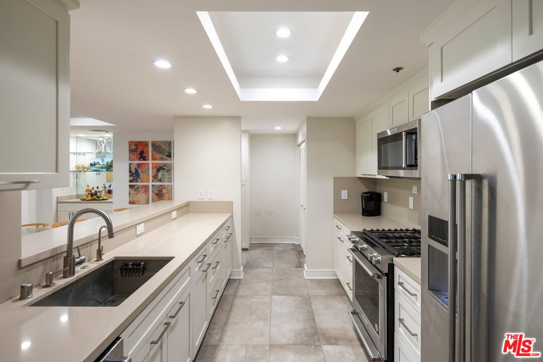 Interior, Kitchen, Recessed Lighting, Stainless Steel Appliances