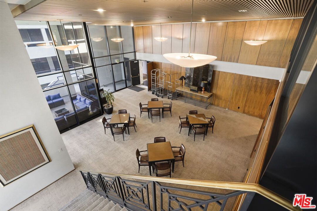 Dining room, Fireplace, Interior, Pendant Lights, Recessed Lighting, Wooden Ceilings