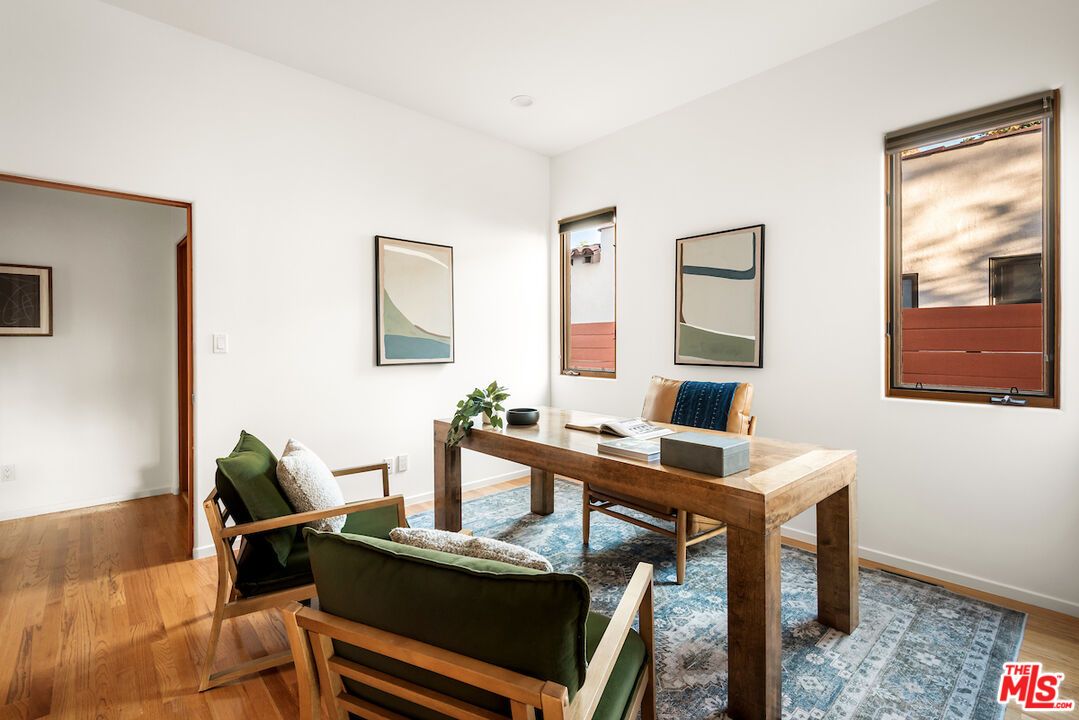 Home Office, Interior, Wood Texture Flooring