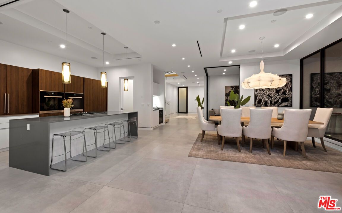 Dining room, Interior, Kitchen, Pendant Lights, Recessed Lighting