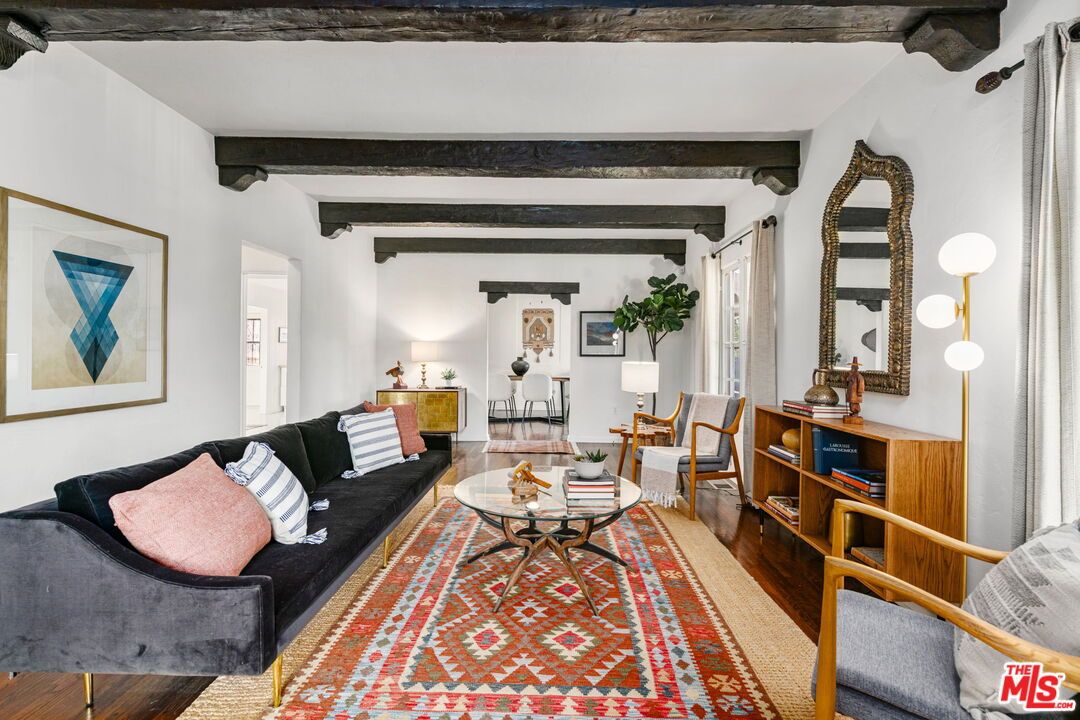 Interior, Living room, Wooden Beams, Wood Texture Flooring