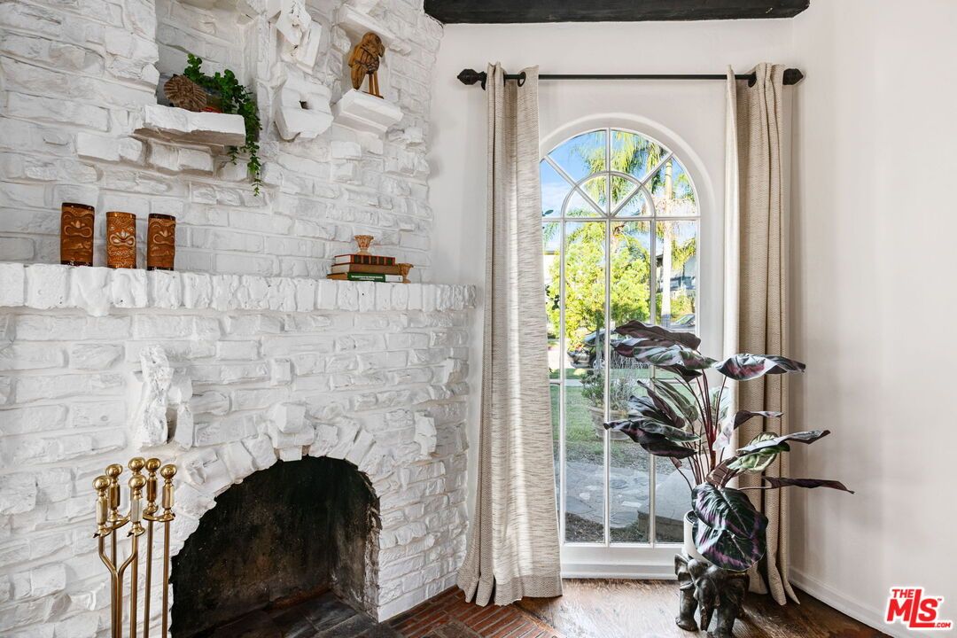 Fireplace, Interior, Stone Walls