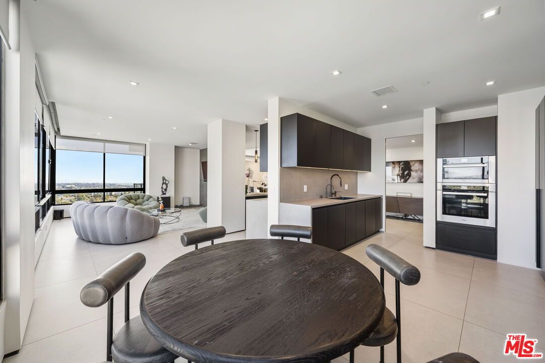 Dining room, Interior, Kitchen, Living room, Recessed Lighting, Stainless Steel Appliances, Water